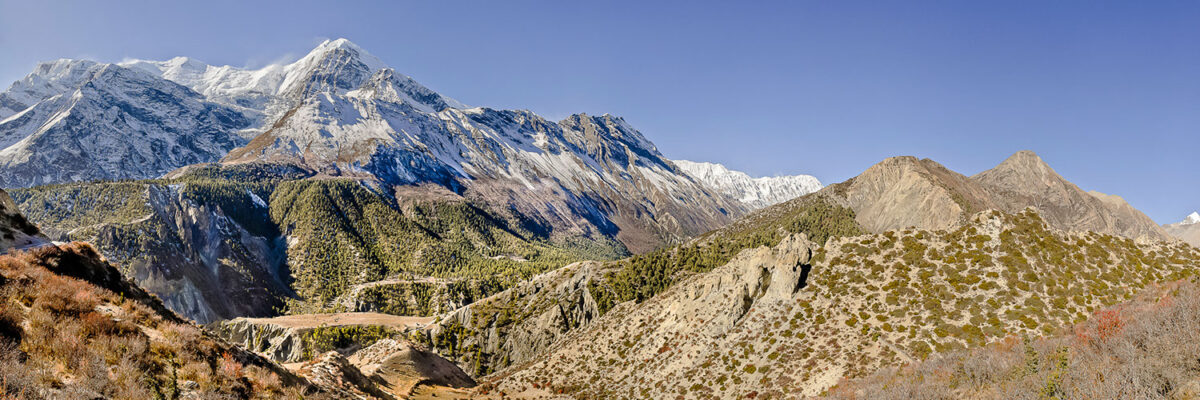 Fotografia wyróżniająca stronę „Panorama Nepal Himalaje Annapurna Circuit”