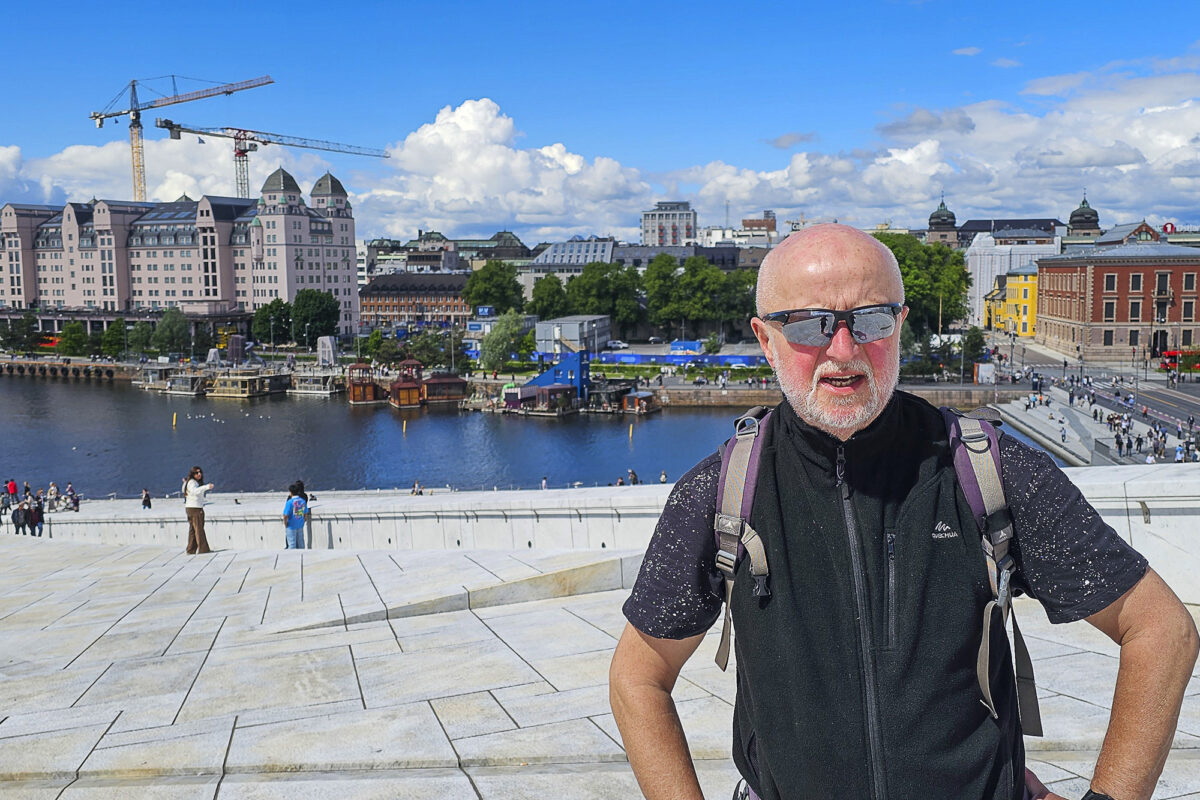 Na dachu opery w Oslo – VI’2026 r.