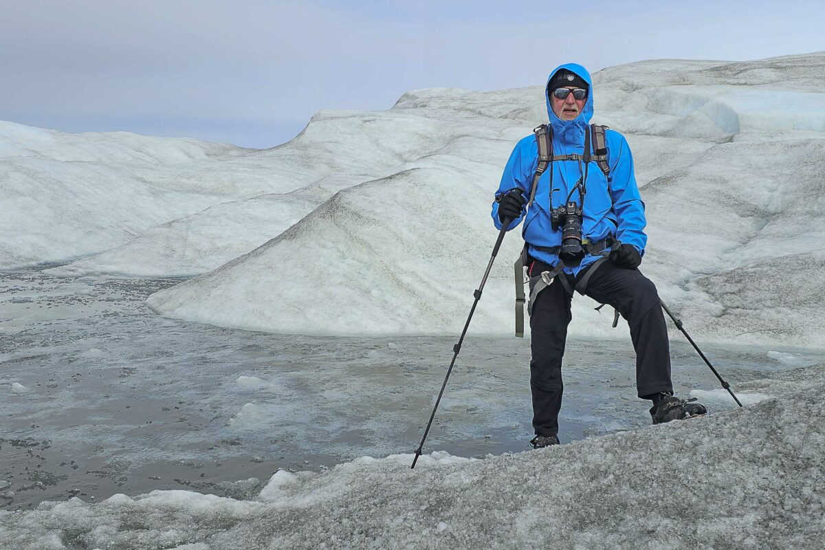 Na lodowcu Russell Glacier - Grenlandia VIII‘2026 r.